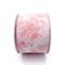 Designer’s Shop Rose Floral wired edge ribbon, 2.5” x 10 yard, Valentine's and Wedding Ribbons